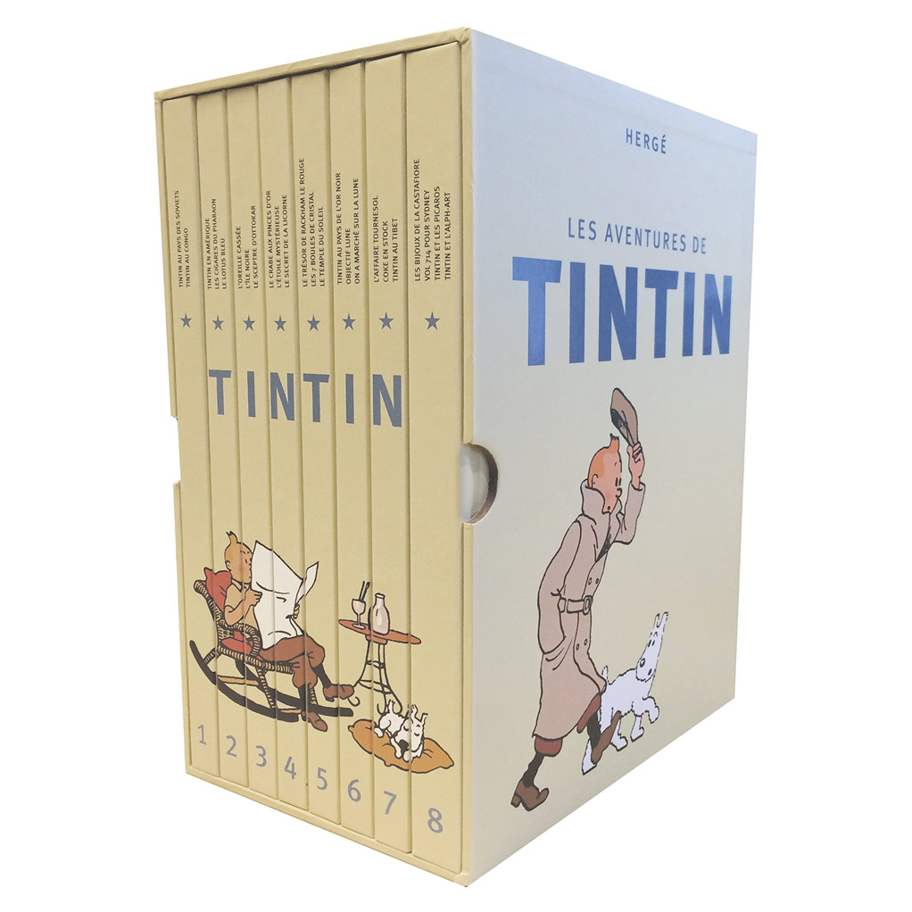 COFFRET INTEGRAL TINTIN - principal