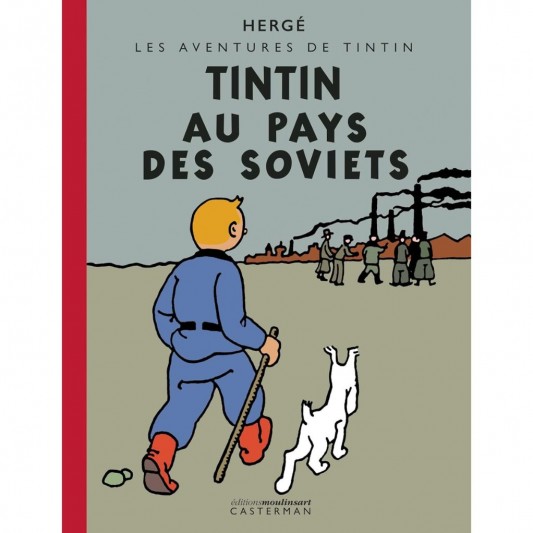 Tintin au pays des Soviets - Édition Petit Vingtième colorisée - principal