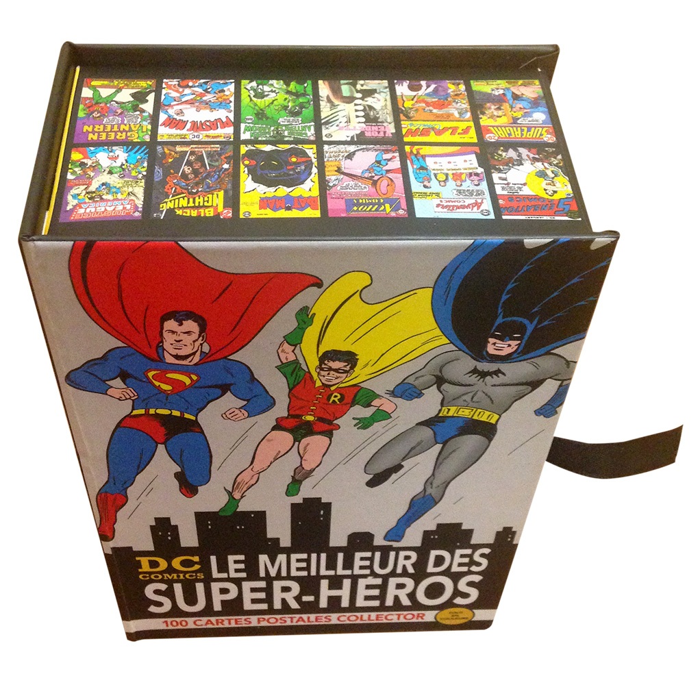 DC Comics, le meilleur des super-héros : 100 cartes postales collector