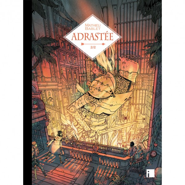 Deluve edition, by Mathieu Bablet, Adrastée N°2, color cover