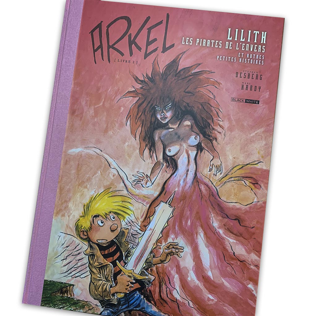 Tirage de luxe Arkel tome 2, par Hardy et Desberg - principal