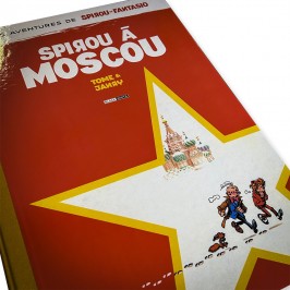 Tirage de luxe Spirou et Fantasio, Spirou à Moscou, éditions Black & White