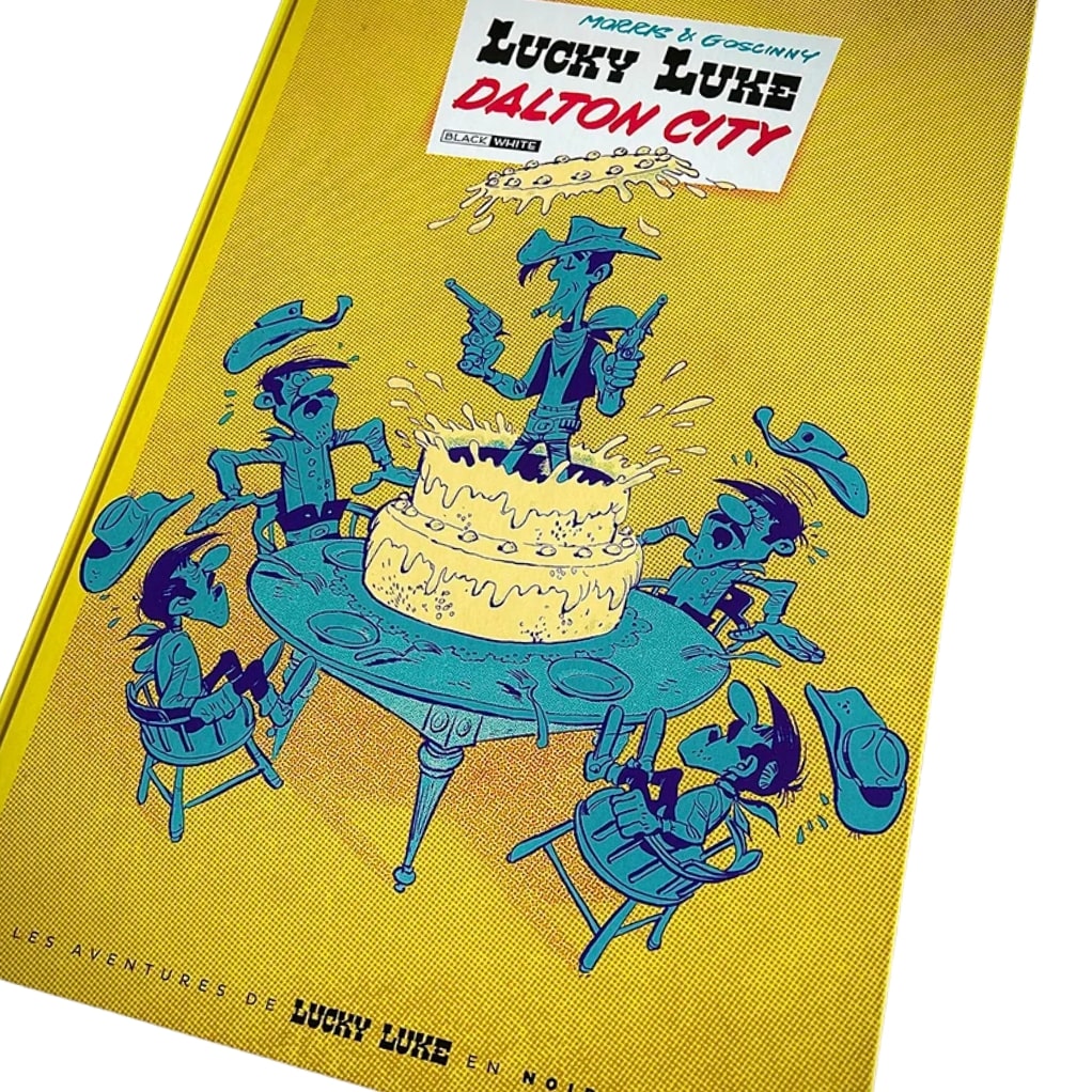 Lucky Luke N&B volume 12, Dalton City - principal