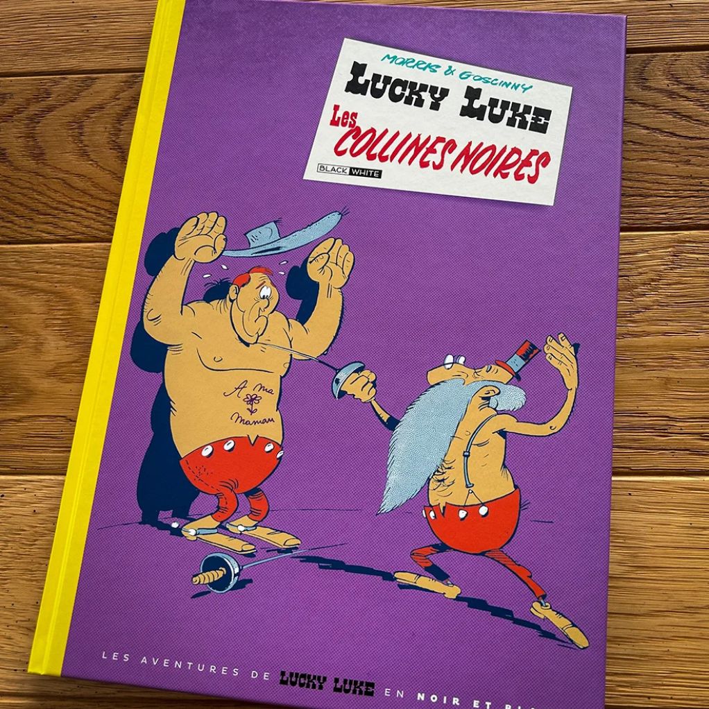 Tirage de luxe Lucky Luke - Les collines noires - principal