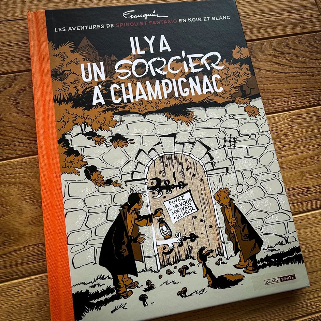 Tirage de luxe Spirou - Il y a un sorcier à Champignac - principal