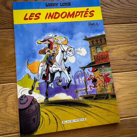 4ème de couverture - Lucky Luke Les Indomptés - principal