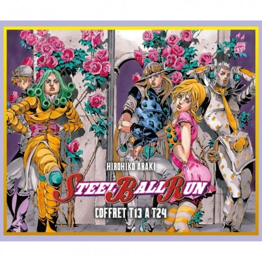 Jojo's - Steel Ball Run - Coffret T13 à T24 - principal