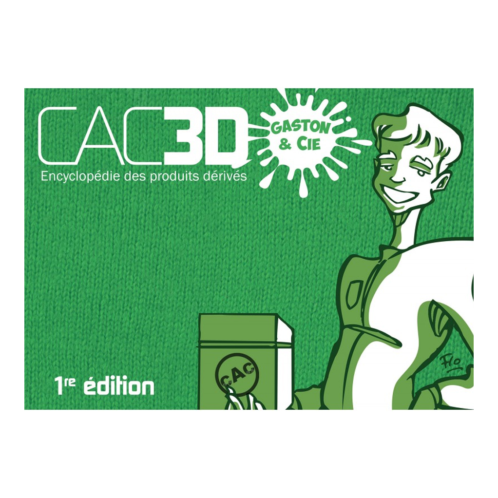 CAC3D - Franquin - Couverture Gaston & Cie - principal