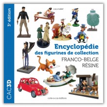 CAC3D - Frenc & Belgian encyclopedia collection collectibles in resin - 3rd edition