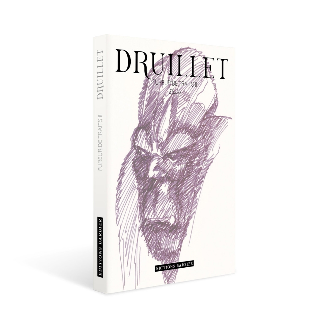 Tirage de Luxe - Fureur de traits II - Études - Philippe Druillet - principal