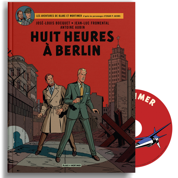 Blake et Mortimer (édition spéciale avec DVD) - Tome 29 - Huit heures à Berlin
