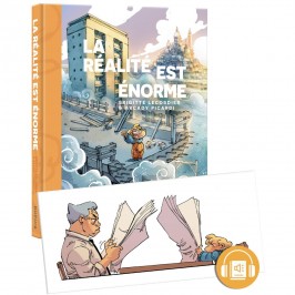 Pack La réalité est énorme + ex-libris Papa, Napoléon, le Bazooka et Moi