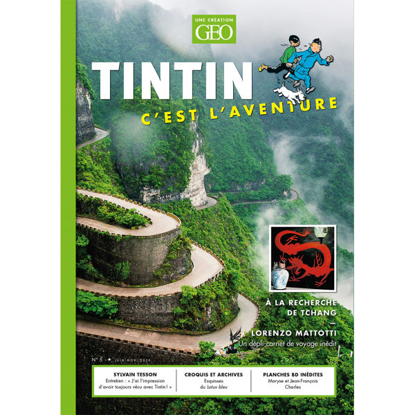 Magazine Géo Tintin C'est l'aventure n°5