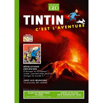 Magazine Géo Tintin C'est l'aventure n°9 : Révolutions explosives - principal
