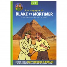 Magazine Geo, Les voyages de Blake & Mortimer, deux aventuriers à travers le monde