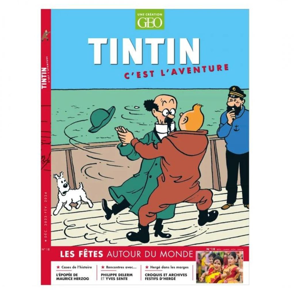 Magazine Géo Tintin C'est l'aventure n°18, Les fêtes autour du monde - principal