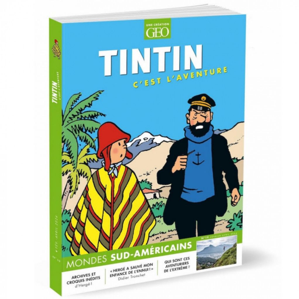 Magazine Géo Tintin C'est l'aventure n°19, L'Amérique du Sud - principal