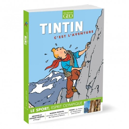 Magazine Géo Tintin C'est l'aventure n°20, Le sport, esprit olympique - principal