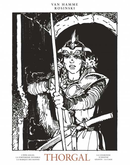 Intégrale Thorgal N/B volume 4 - principal