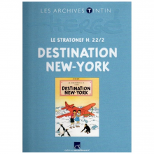 Livre les archives Tintin Destination New-York