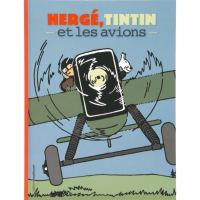 Tintin, Hergé et les avions