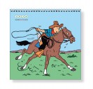 Grand calendrier mural Tintin - 2026 - principal