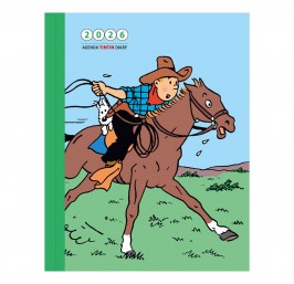 Agenda de bureau Tintin - 2026