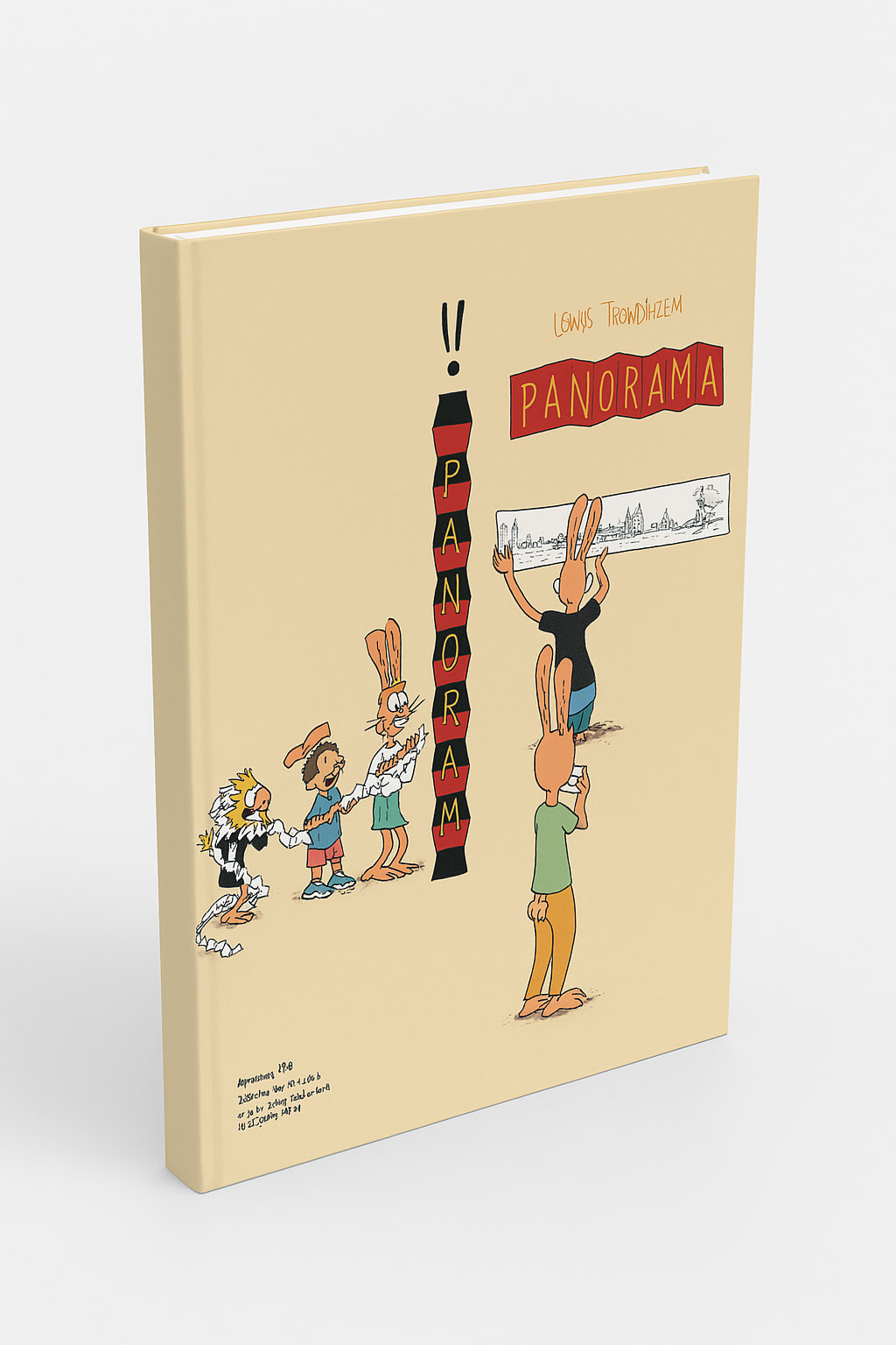 Leporello tirage de luxe - Lapinot - principal