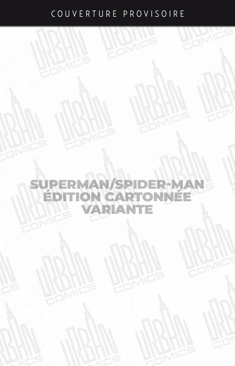 Superman/Spider-Man HardCover Variant - principal