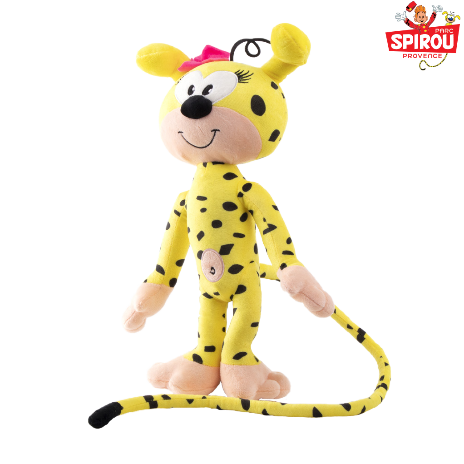 Peluche Marsupilami PLAY BY PLAY MARSU 2008 jaune tâches noires 20