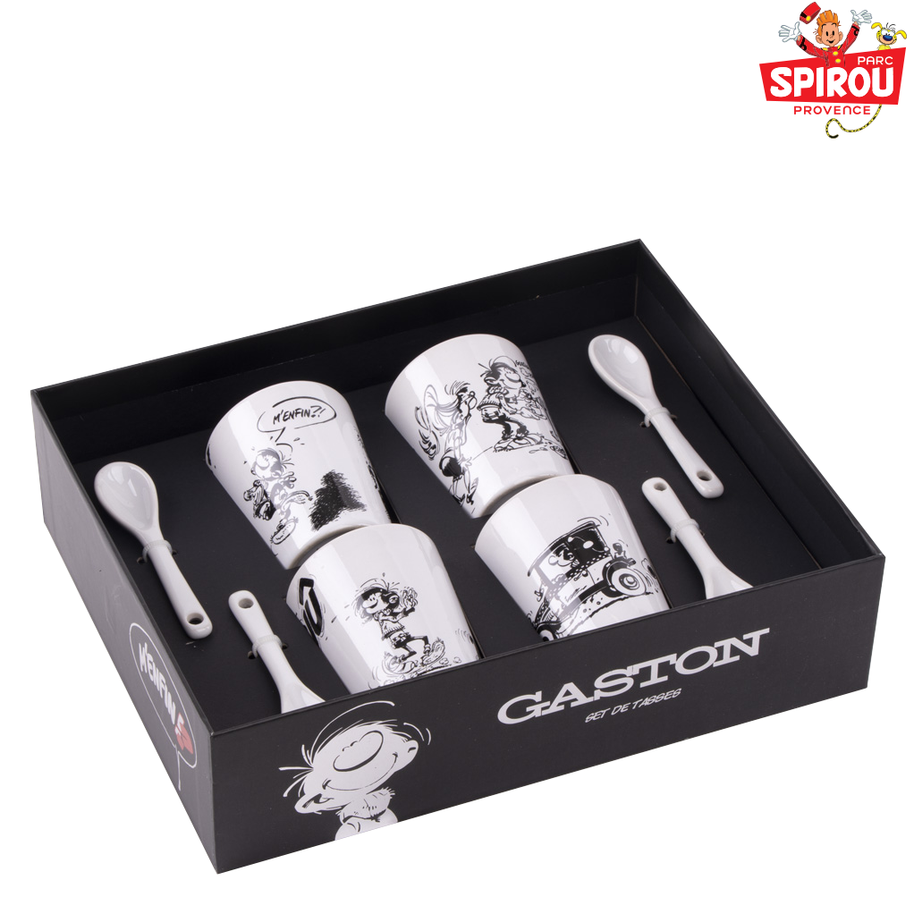 Set de tasses Gaston Lagaffe - principal