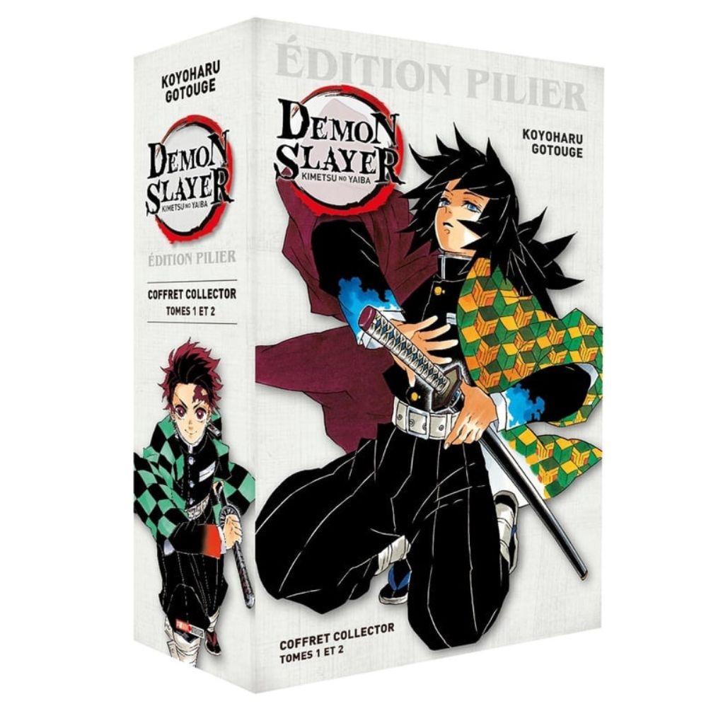 Demon Slayer Edition Pilier - Coffret T01 & T02 - principal