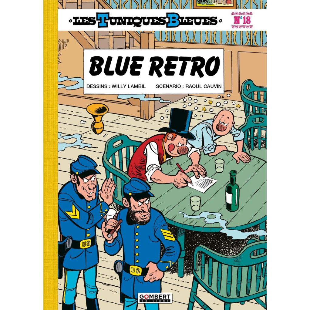 Tirage de luxe Les Tuniques Bleues - Blue Retro - principal