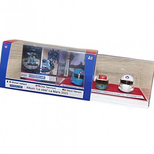 Coffret Michel Vaillant - Michel Vaillant / Elsa Tainmont / Steve Warson - La Cible, 2023 - secondaire-1