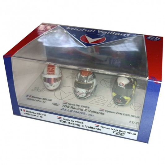 Coffret Michel Vaillant - TDS Racing x Vaillante M. Beche / N. de Vries / T.Van Der Helm - Course 24 Heures Le Mans, 2022 - secondaire-1