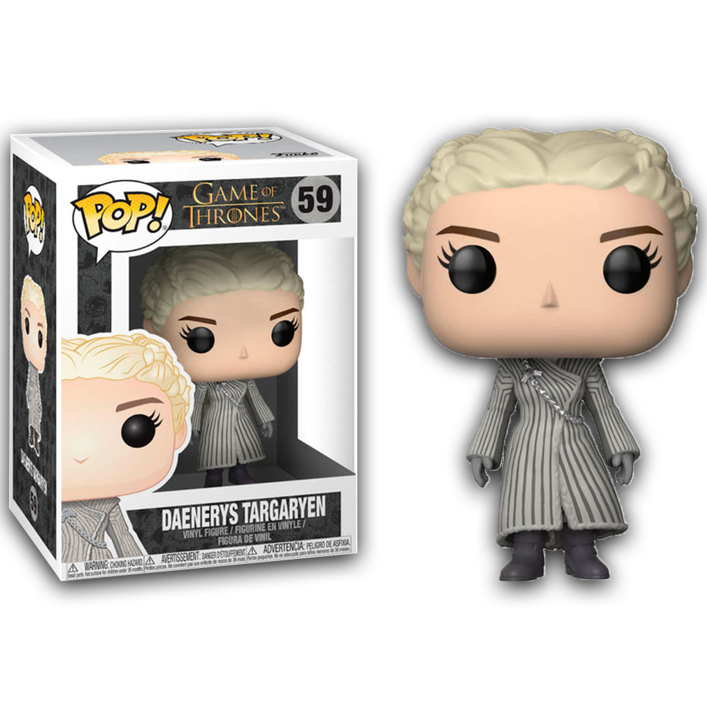 POP! Vinyl - Game of Thrones - S8 Daenerys (Manteau blanc) - secondaire-1