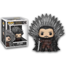 POP! Deluxe - Game of Thrones - Jon Snow sur le trône de fer - secondaire-1