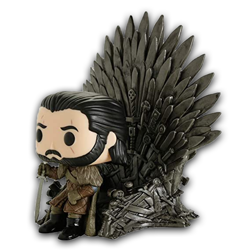 POP! Deluxe - Game of Thrones - Jon Snow sur le trône de fer - secondaire-2