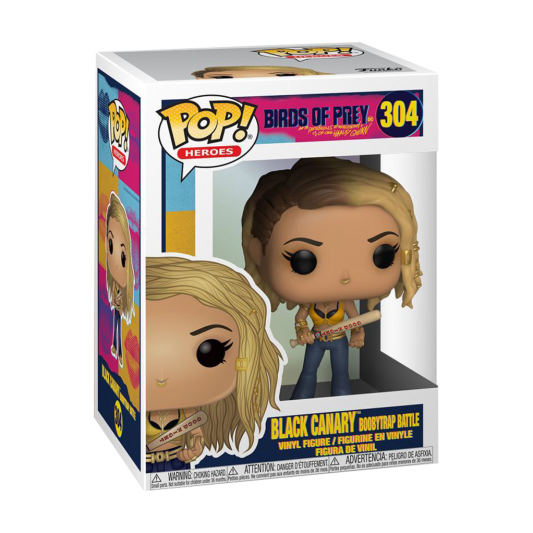 Pop! Heroes - Birds of Prey - Black Canary (Boobytrap Battle) - secondaire-1