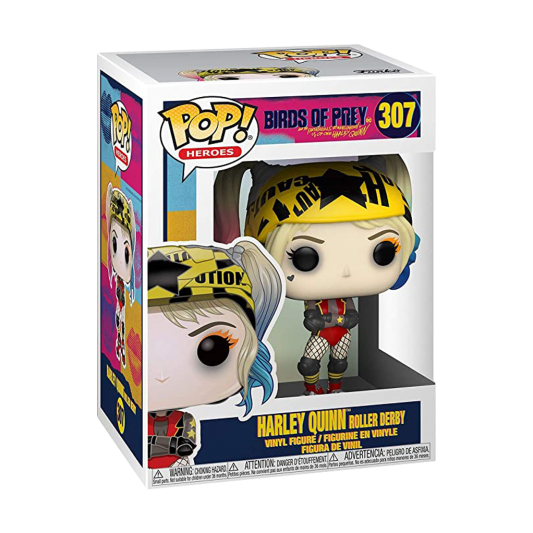 Pop! Heroes - Birds of Prey - Harley Quinn (Roller Derby) - secondaire-1