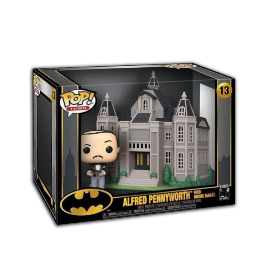 POP! Town - Batman 80 ans - Alfred et le Manoir Wayne - secondaire-1