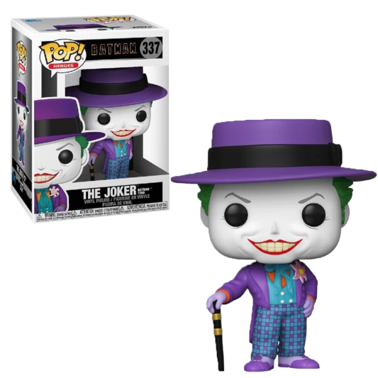 POP! Heroes - Batman 1989 - Joker avec son chapeau - secondaire-2