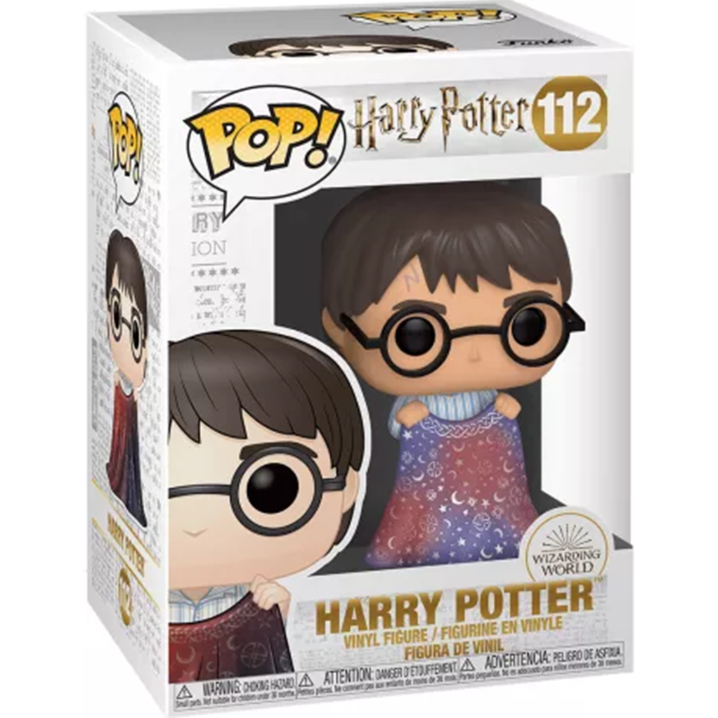 Pop! Vinyle Harry Potter : Harry avec la Cape d'Invisibilité - secondaire-1