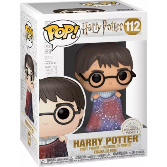 Pop! Vinyle Harry Potter : Harry avec la Cape d'Invisibilité - secondaire-1