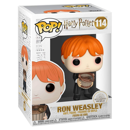 POP! HP - Harry Potter - Ron seau de limaces - secondaire-1