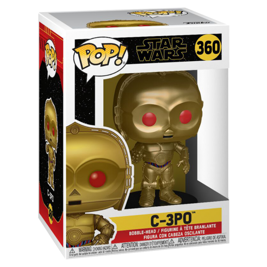 POP! l'ascension de skywalker - Star Wars - C-3PO yeux rouges - secondaire-1