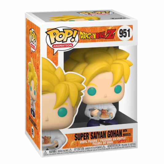 POP! Animation - Dragon Ball Z - Gohan Super Saiyan et son bol de nouilles - secondaire-1