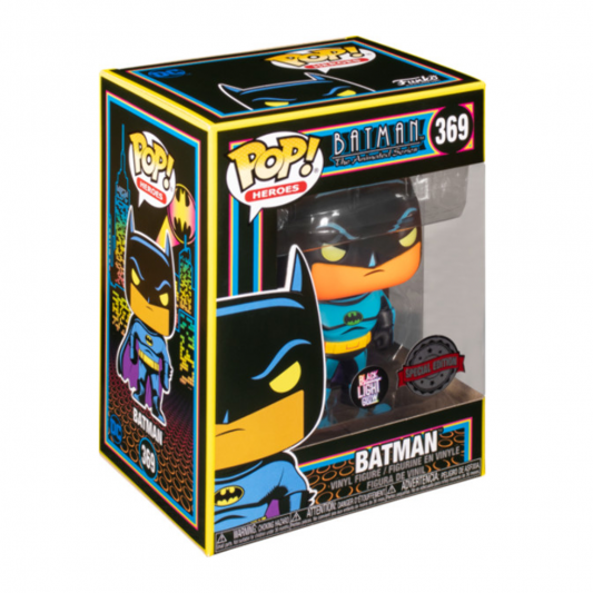 POP! Heroes - DC - Batman (Black Light) - secondaire-1