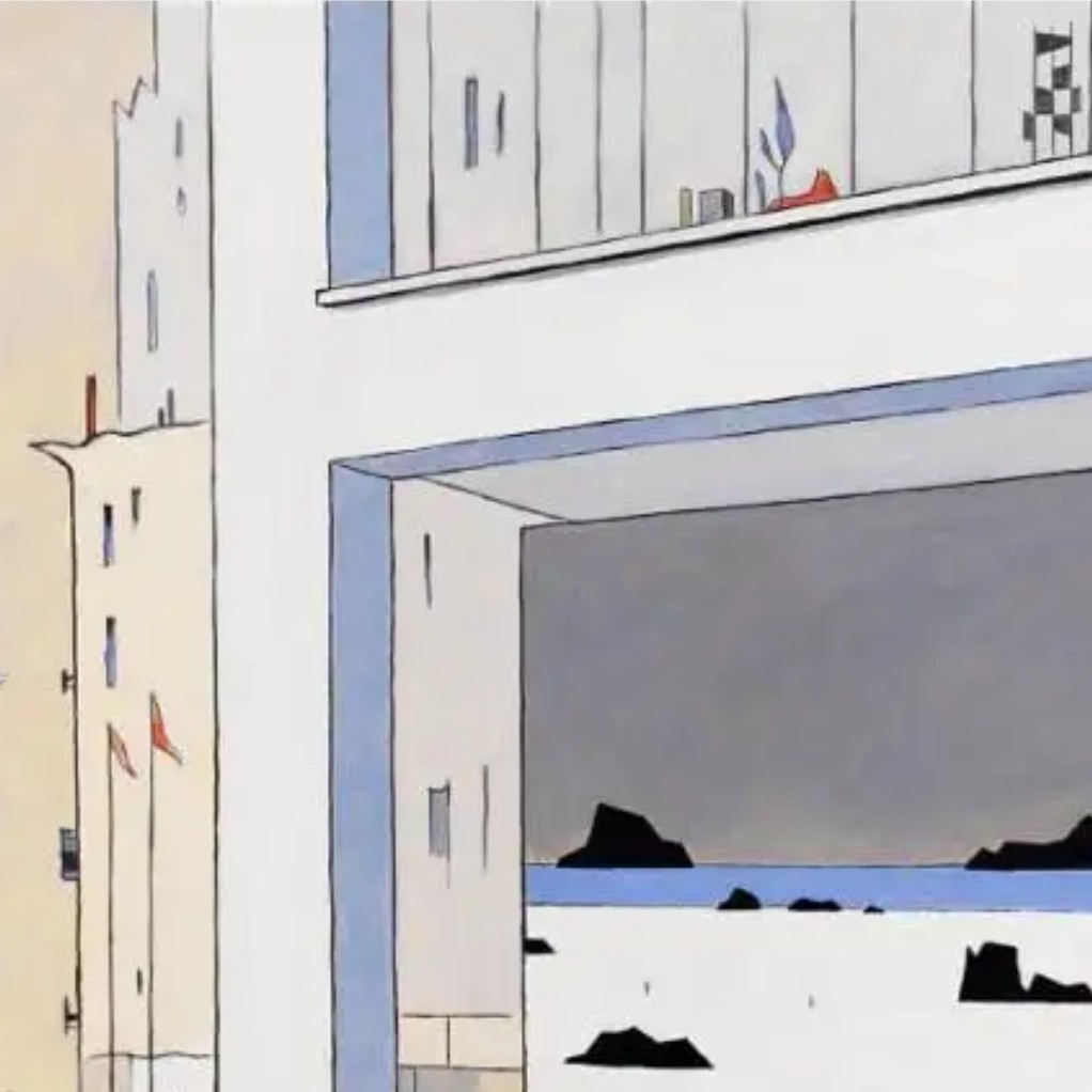 Digigraphie - Sunny Winter Day - François Avril - secondaire-3