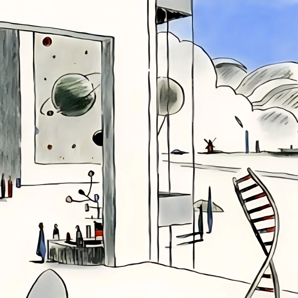 Tirage d'Art - Atom city X - François Avril - secondaire-1